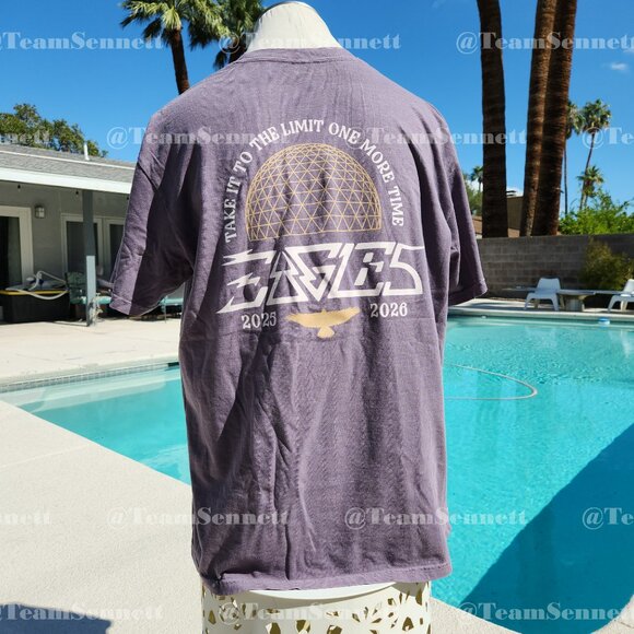 Eagles Sphere Shirt / Live at Sphere Residency Las Vegas /Purple Skull - Picture 4 of 5